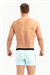 Erkek Turkuaz Likra Cotton Boxer