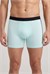 Erkek Turkuaz Likra Cotton Boxer