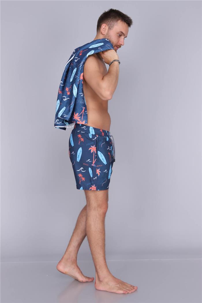 Hawai Desenli Plaj Havlusu