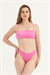Kadın Açık Pembe İnce Askılı Bikini 
