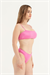 Kadın Açık Pembe İnce Askılı Bikini 