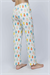 Kadın Ananas Desen Uzun Alt