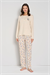 Kadın Bej Pijama Takımı