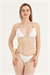 Kadın Beyaz Halka Detaylı Bikini Takım