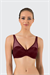 Kadın Bordo Minimizer Sütyen