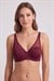 Kadın Bordo Minimizer Sütyen