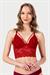 Kadın Bordo Yıldızlı Bralet