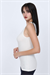 Kadın Ekru Geniş Askılı Termal Body