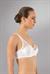 Kadın Ekru Transparan Detay Minimizer Sütyen