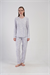 Kadın Gri Cepli Pijama Altı