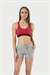 Kadın Gri İki İplik Şort