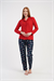 Kadın İndigo Marla Cepli Pijama Altı