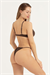Kadın Kahverengi Tek Bikini Üstü