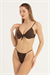 Kadın Kahverengi Tek Bikini Üstü