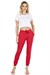 Kadın Karpuz İki İplik Slim Fit Uzun Alt