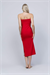Kadın Kırmızı Plaj Elbisesi