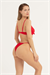 Kadın Kırmızı Tek Bikini Altı