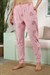 Kadın Labubu Desen Bant Paça Pijama Altı