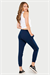 Kadın Lacivert İki İplik Slimfit Paça Alt