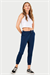 Kadın Lacivert İki İplik Slimfit Paça Alt