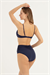 Kadın Lacivert Lastik Detaylı Bikini Altı