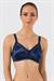Kadın Lacivert Minimizer Sütyen