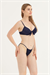 Kadın Lacivert Tek Bikini Üstü