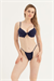 Kadın Lacivert Tek Bikini Üstü