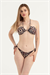Kadın Leopar Desen Bikini Takım