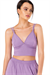 Kadın Lila Cotton Crop
