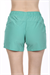 Kadın Mint İki Cepli Düz Deniz Şort