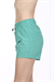 Kadın Mint İki Cepli Düz Deniz Şort