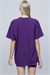 Kadın Mor Oversize T-shirt