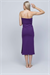 Kadın Mor Plaj Elbisesi