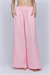 Kadın Pembe Bol Paça Pantolon