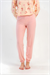 Kadın Pembe Marla Paçası Lastikli Pijama Altı