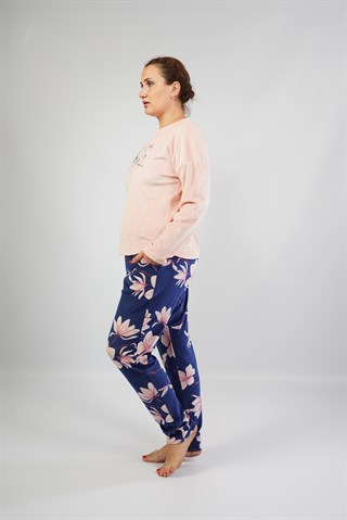 Kadın Pembe Pijama Takımı