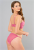 Kadın Pembe Push - Up Sütyen Takım