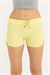 Kadın Sarı Likralı Deniz Şortu