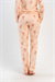 Kadın Sarı Marla Paça Manşetli Pijama Altı