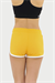 Kadın Sarı Mini Şort