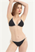 Kadın Siyah Beyaz Puantiyeli Bikini Takım