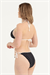 Kadın Siyah Beyaz Puantiyeli Bikini Takım