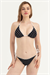 Kadın Siyah Beyaz Puantiyeli Bikini Takım