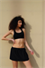 Kadın Siyah Deniz Şortu