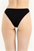 Kadın Siyah Micro Modal Normal Bel Külot