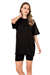 Kadın Siyah Oversize T-shirt