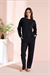 Kadın Siyah Scuba Eşofman Takımı