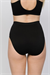 Kadın Siyah Seamless Yüksek Bel Slip Külot
