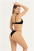 Kadın Siyah Tek Bikini Üstü